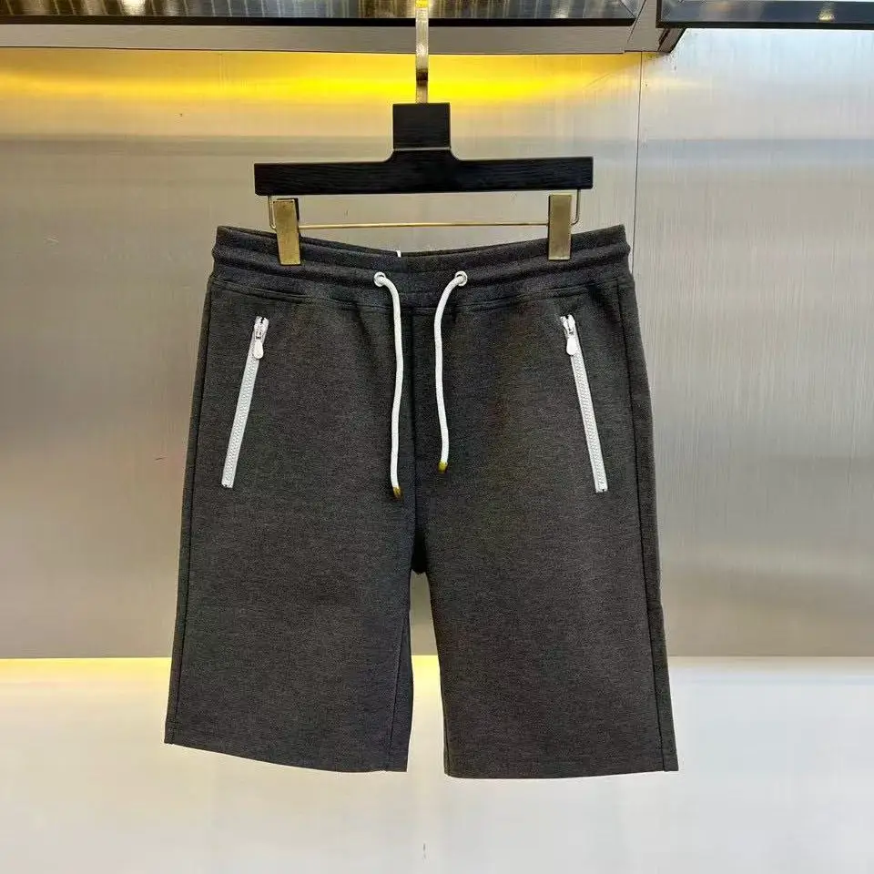 BC italien hommes été nouvelle mode cordon pantalons décontractés style ancien argent hommes simple couleur unie shorts de sport