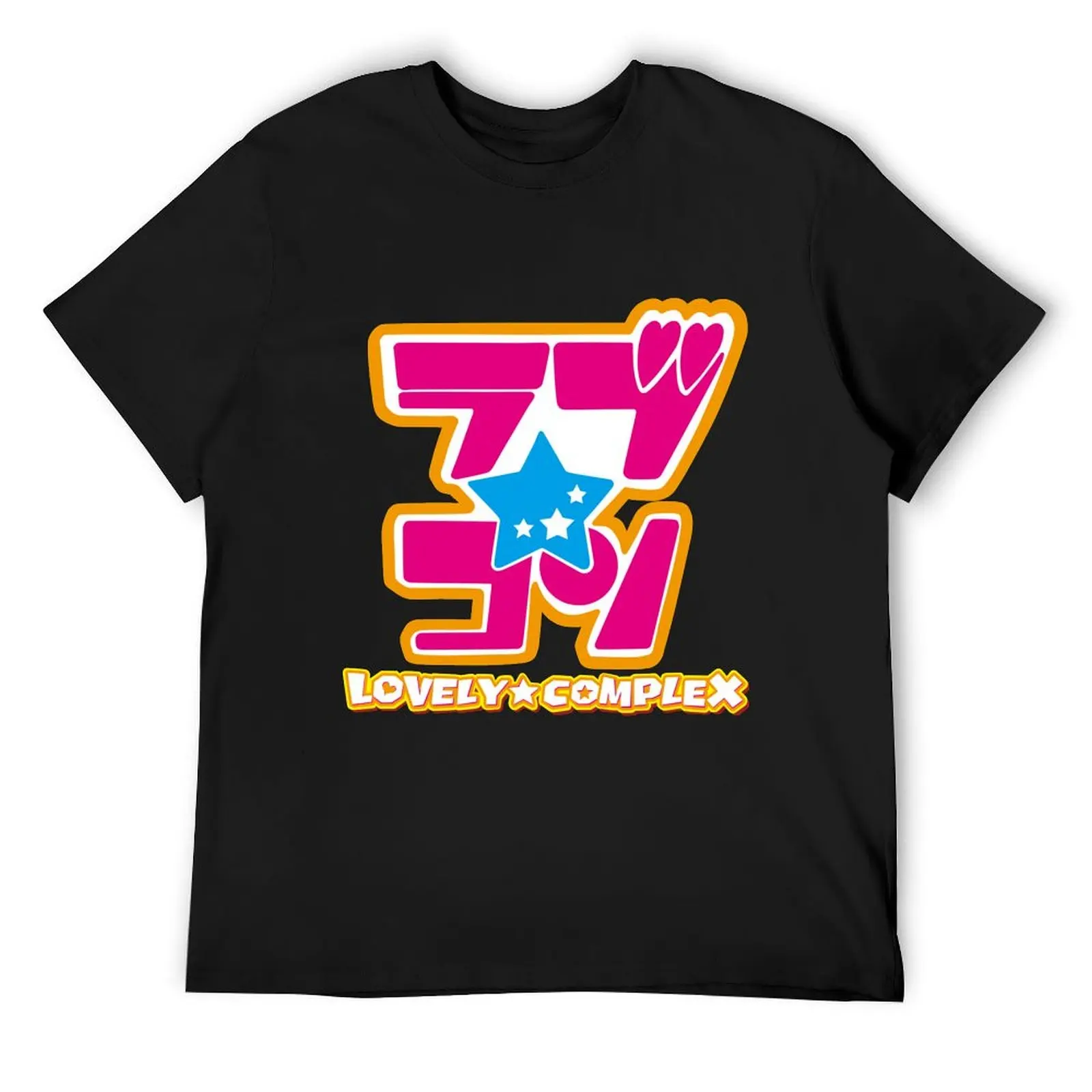 

Lovely Complex Logo T-Shirt graphic shirts for a boy anime clothes black t shirts for men