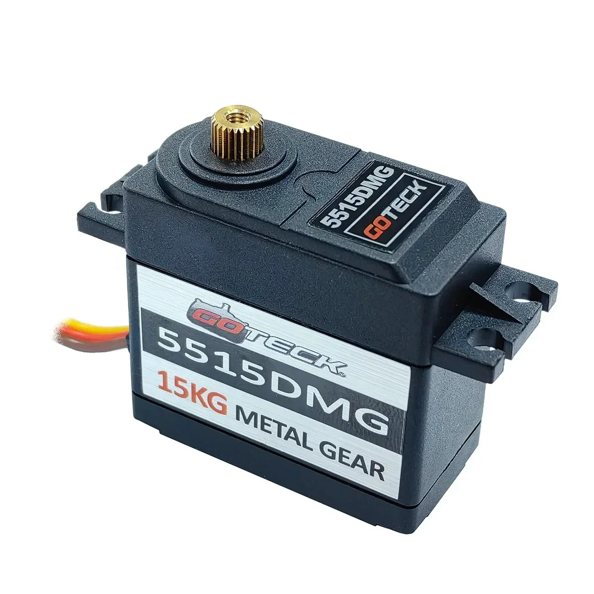 GOTECK 2個 フルメタルギア デジタルサーボ 25Tサーボホーン付き RCカー ボート 固定翼ヘリコプター 飛行機 ロボット おもちゃ