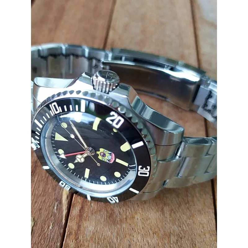 ساعة ميكانيكية أوتوماتيكية ريترو لاتنت بيوتي لـ 821 مرآة فقاعية مضيئة