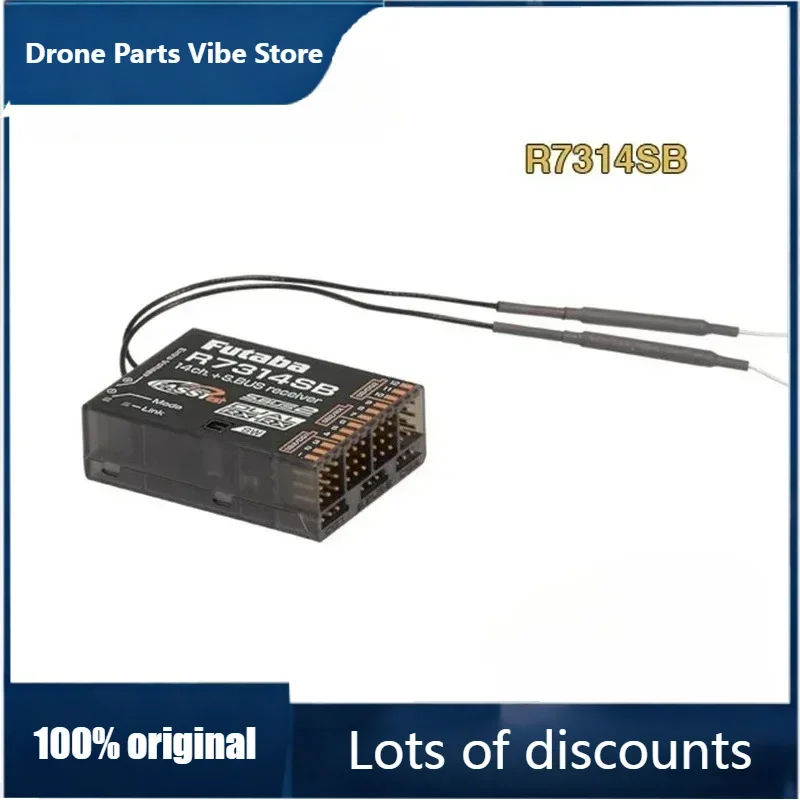

Fy1pcs new FUTABA R7314SB 2.4G High Gain Antenna Receiver FASSest 7114 Upgraded Version