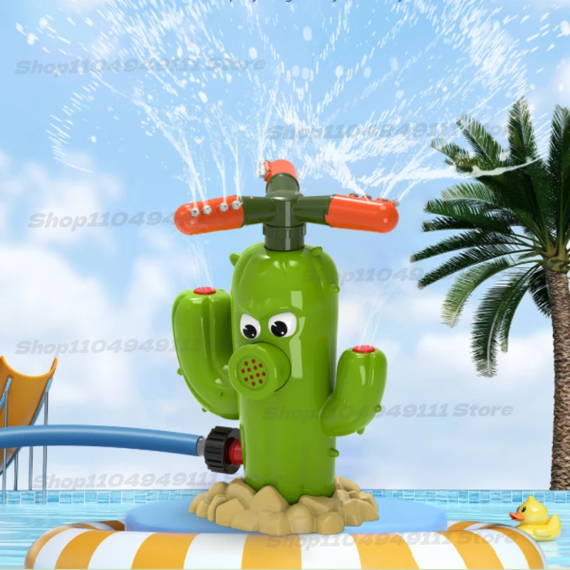 

Outdoor Water Spray Toys Creative Cactus Watering Tools Children's Water Play Props Backyard Garden Sprinkler Yard Decorations