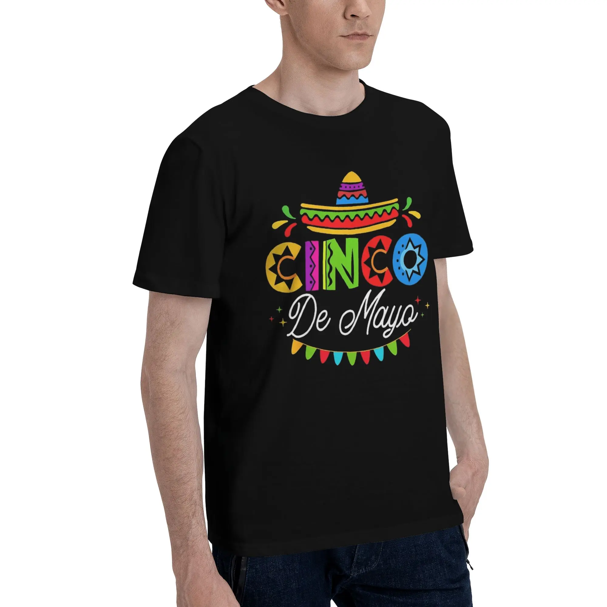 Fiesta Squad Cinco De Mayo New Arrival T Shirts for Men Women  Pure Cotton  Tee Shirt Clothing