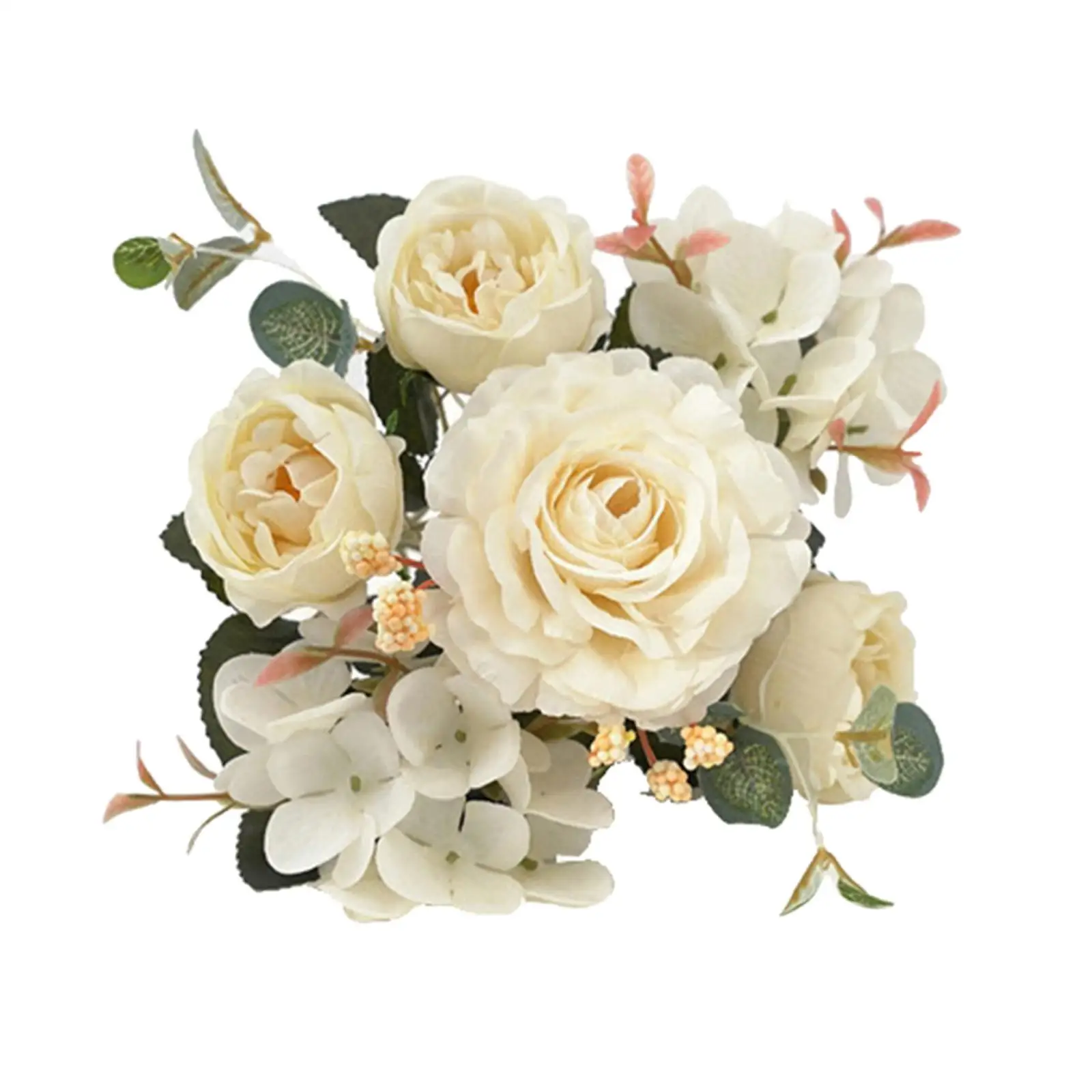 Wedding Bouquets for Bride Bridesmaid Artificial Roses for Wedding Church Home Decoration, Gifts