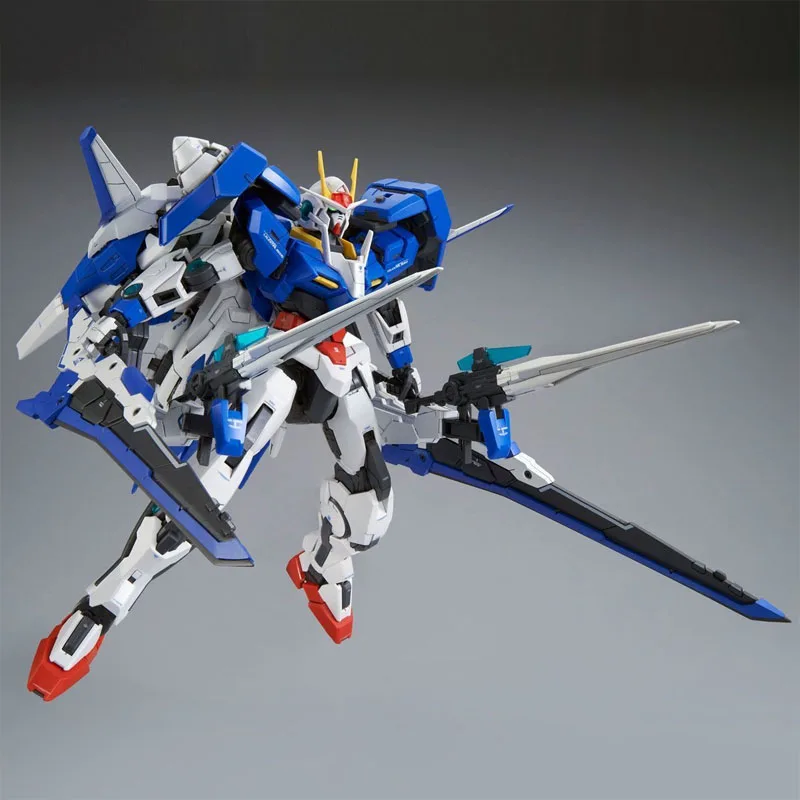 Bandai Genuine MG XN Raiser GNR-010 1/100 Anime Action Figure Assembly Model Toys Collectible Model Ornaments Gifts For Children