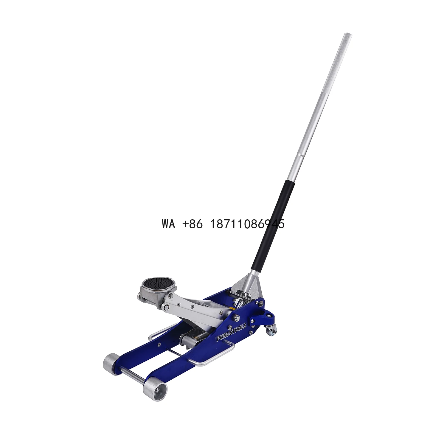 

Домкрат гоночный напольный 2,5 тонны, алюминиево-стальной, с двойным насосом, быстроподъемный, низкопрофильный