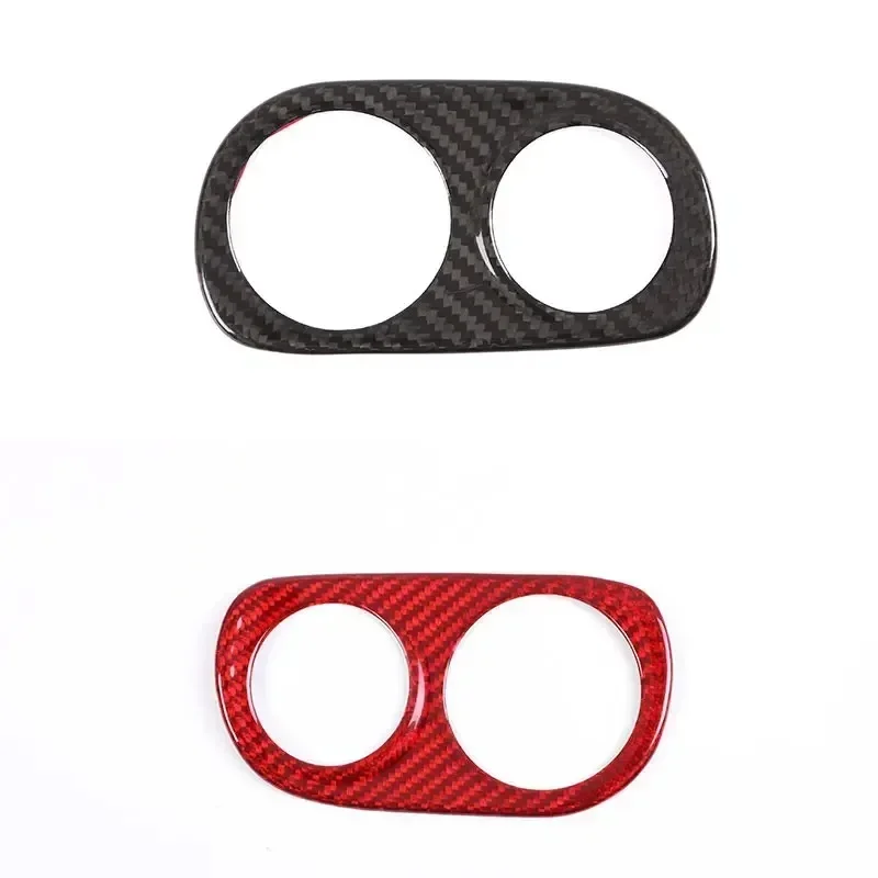 

For Ferrari 458 2011 2012 2013 2014 2015 2016 Real Carbon Fiber Car Headlight Switch Frame Cover Trim Interior Car Accessories