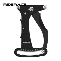 RIDERACE Bike Indicator Meter Tensiometer CNC Bicycle Spoke Tension Wheel Builders Tools Road Cycling Spokes Checker Repair Tool