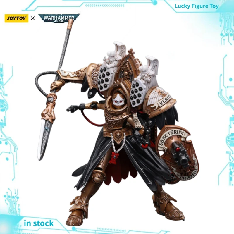 

【In Stock】 JOYTOY Warhammer 40K Sisters Holy Supreme Dean Morwen Val 1/18 Movable Soldier Model