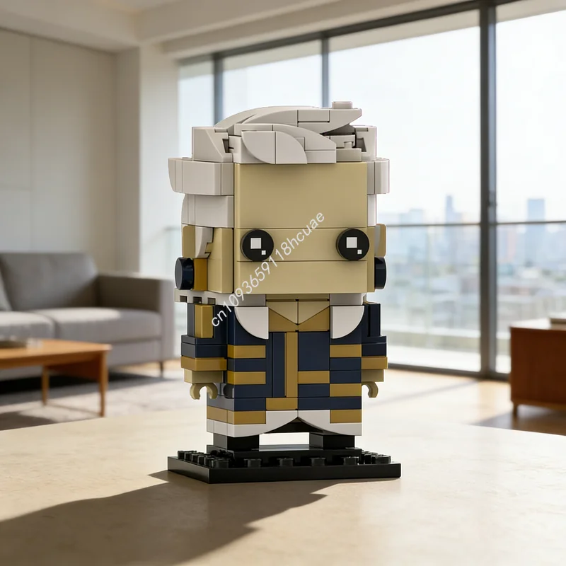 

192 детали MOC «Госпожа Моррибл» — конструктор Brickheadz, архитектурная модель, DIY, рождественский подарок, креативная развивающая игрушка