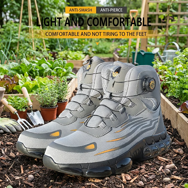 Safety shoes, work shoes, labor protection shoes, anti smashing and anti piercing, horticultural and aerospace manufacturing