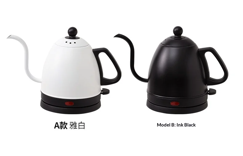 

Order Directly Stainless Steel Electric Kettle Hand Drip Coffee ThinHot Water Cooker Boiler Boiling Tea Pot Heater