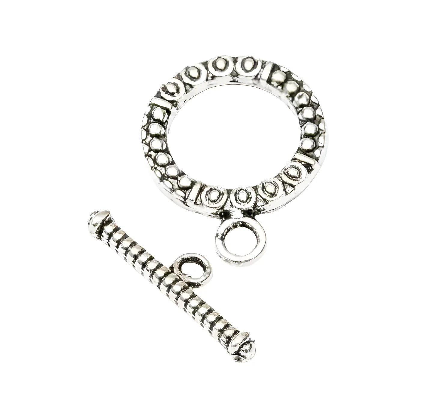 

15sets ring 21*16mm, bar 20*6mm Alloy metal vintage toggle clasps for jewelry making HWL2650