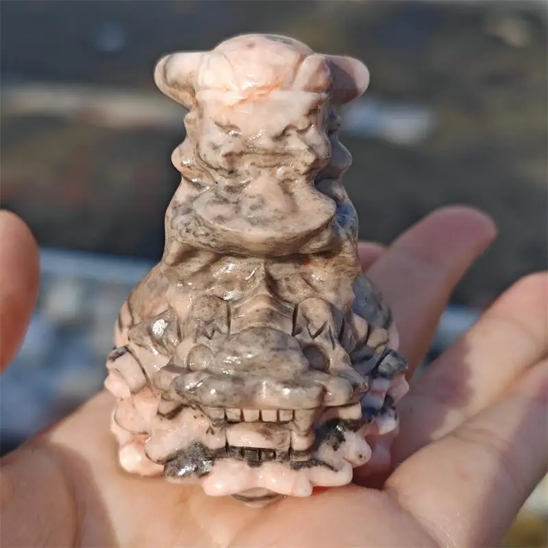 

Натуральный камень зебры, бога богатства, Puxiu, резьба по кристаллу, любовь, исцеление, фэншуй, драгоценные камни, украшение для дома, праздничный подарок, 1 шт.