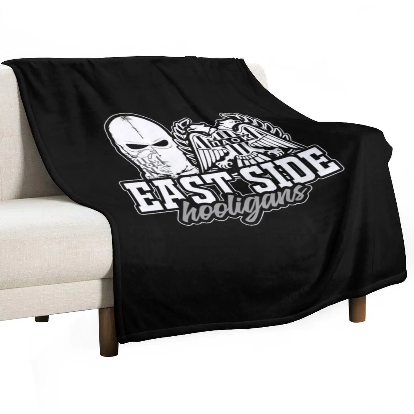 Paok East Side Hooligans Throw Blanket Camping anime Beautifuls Blankets