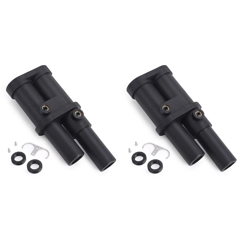 2X Remote Jump Start Plug Terminal For Hella 8JA 177 305-101 For Cranes, Forklifts, Agricultural Machinery-boom
