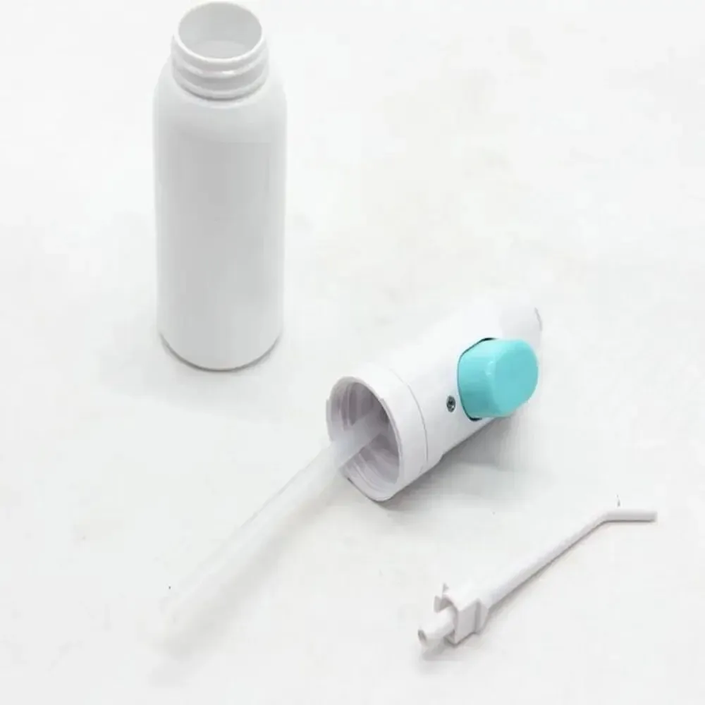 Manual High Pressure Flosser Water Flosser Home Travel Portable Clean Tartar Calculus Oral Cleaning Scaler