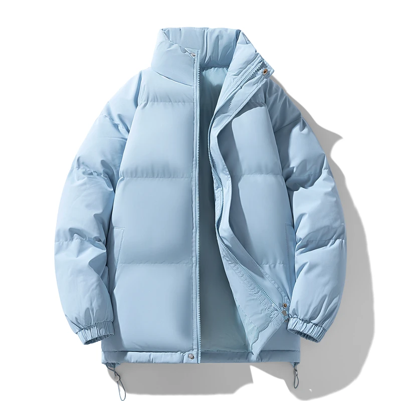 Fgkks 2024 Casual Parka Katoenen Gewatteerde Heren Warme Slanke Jas Van Hoge Kwaliteit Street Parka Katoen Gewatteerd Heren