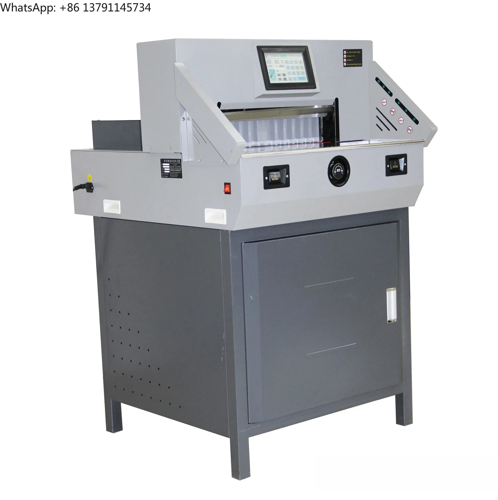 

SG-480V8 2024 Hot Sale Electric Paper Cutting Machine 480mm Guillotine Paper Cutter Book Trimmer
