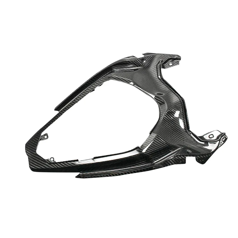 Acessórios adequados para motocicletas 2018 + 400 placa intermediária traseira de fibra de carbono modificada