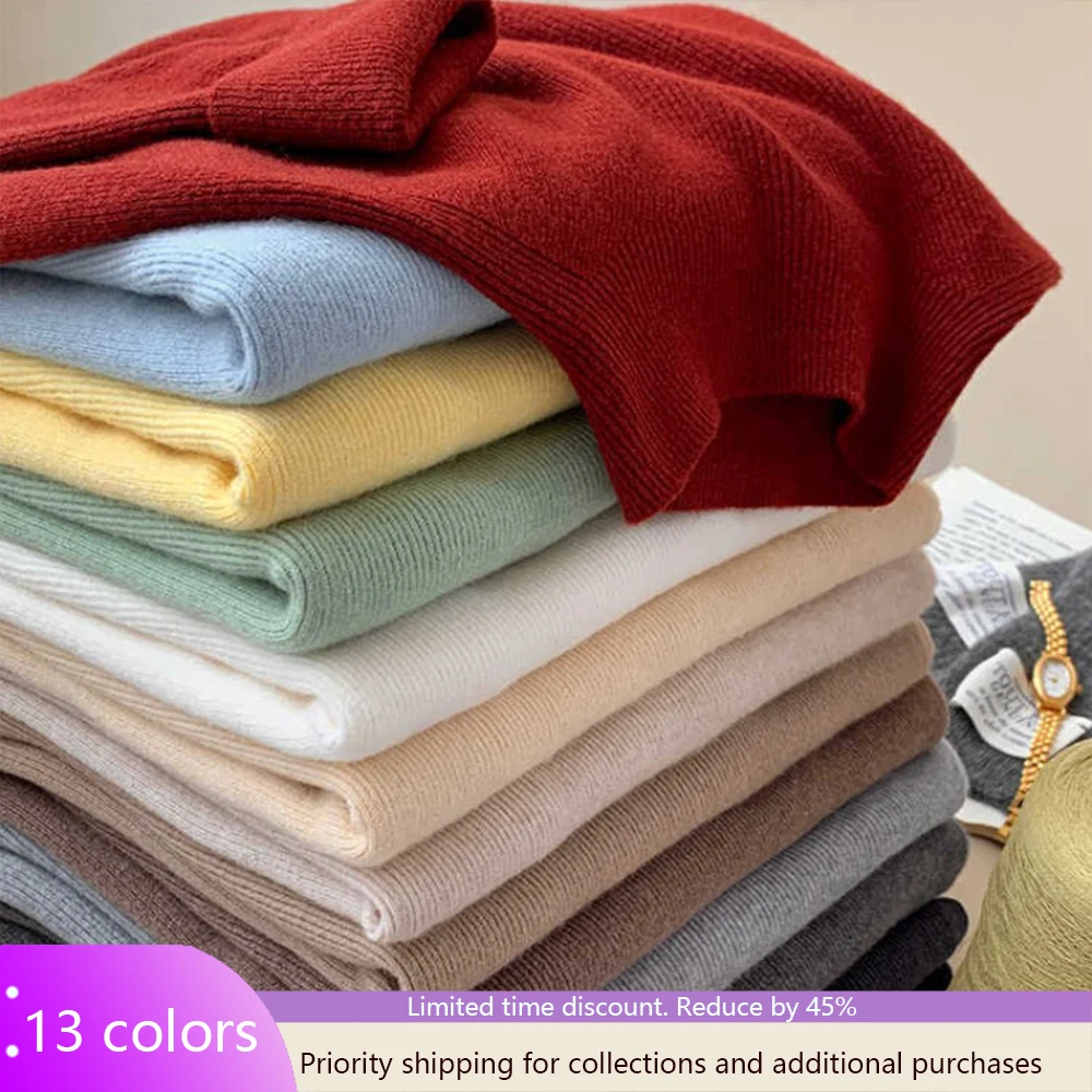 

Female Winter Mock Neck Women Sweater Vintage Basic Solid Knitted Korean Tops Casual Slim Pullover Sweaters Simple Chic Jumpers