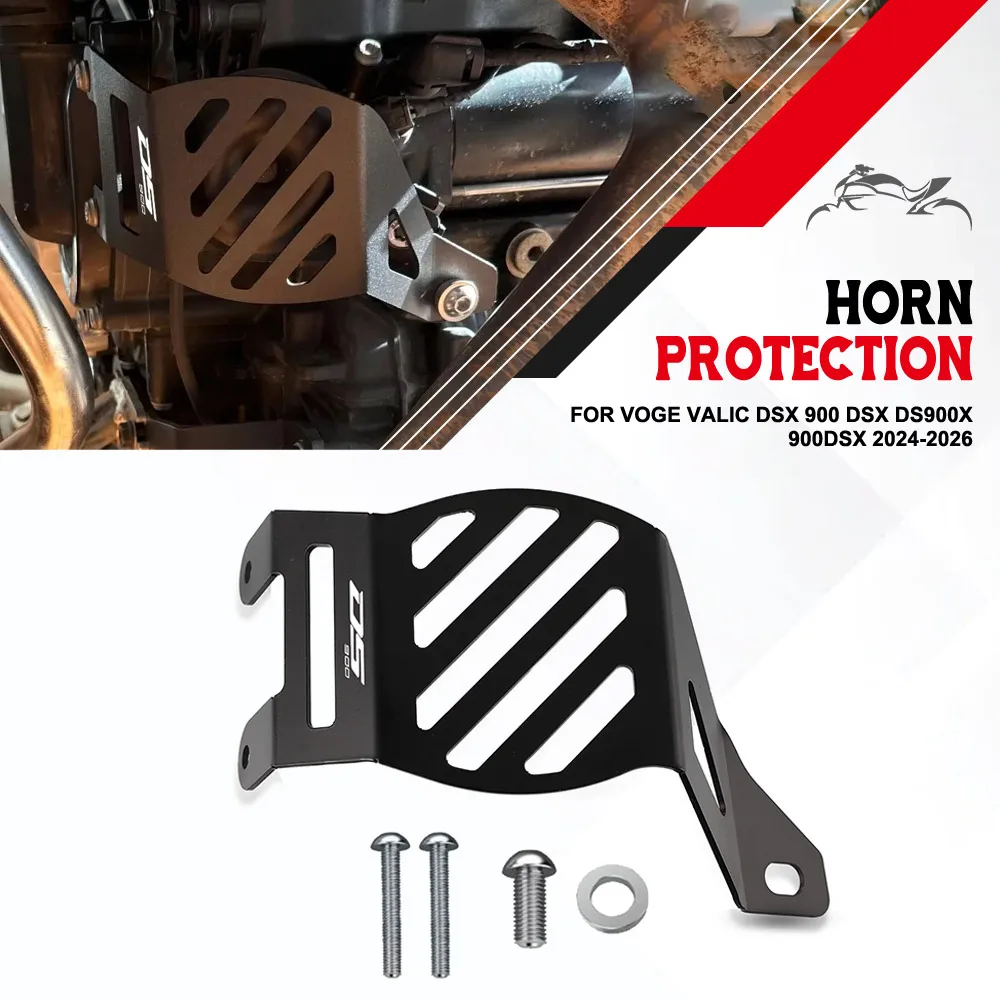 

2026 DSX900 Horn protector For VOGE Valic DSX 900 DSX DS900X 900DSX 2024 2025 Motorcycle Front Speaker Grill Masks Horn Cover