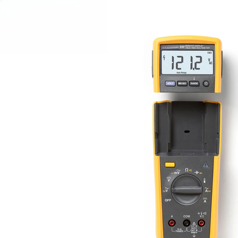 F233C True RMS Tampilan Jarak Jauh Multimeter Digital Presisi Tinggi