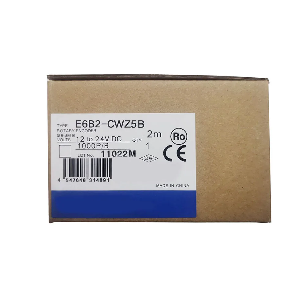 

Automation E6B2-CWZ5B 10P/R TO 500P/R 1000P/R 1024P/R 2000P/R 2048P/R 2500P/R 3000P/R 3600P/R 5000P/R Module New in box