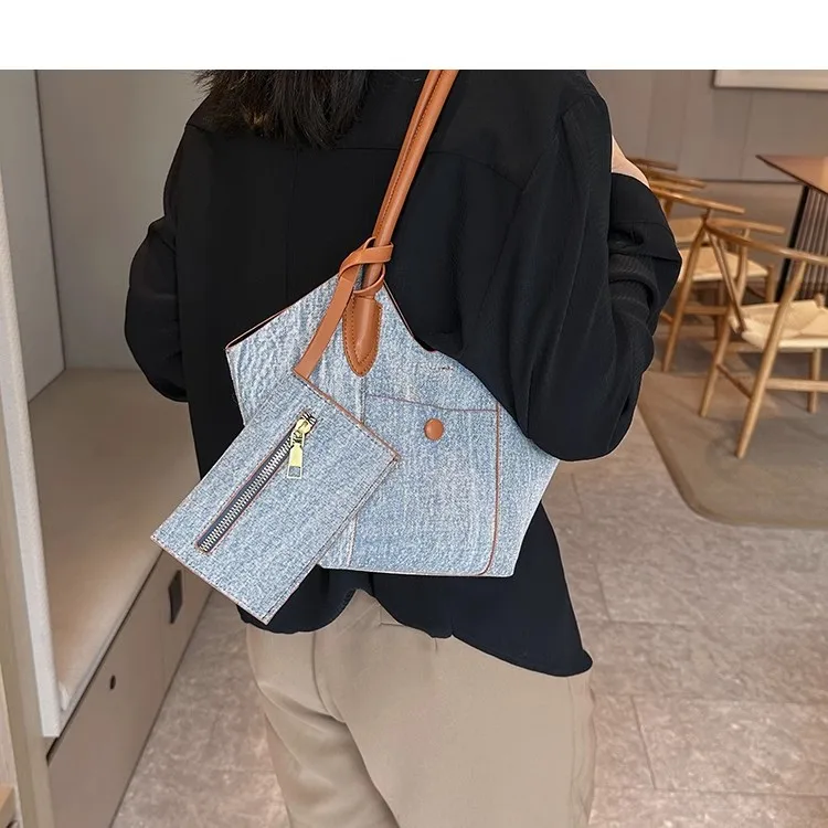 3-in-1 Famous brand design bags for women 2023 luxury bolso replica Fashion Retro Handbag Female canvas bag tote handbag