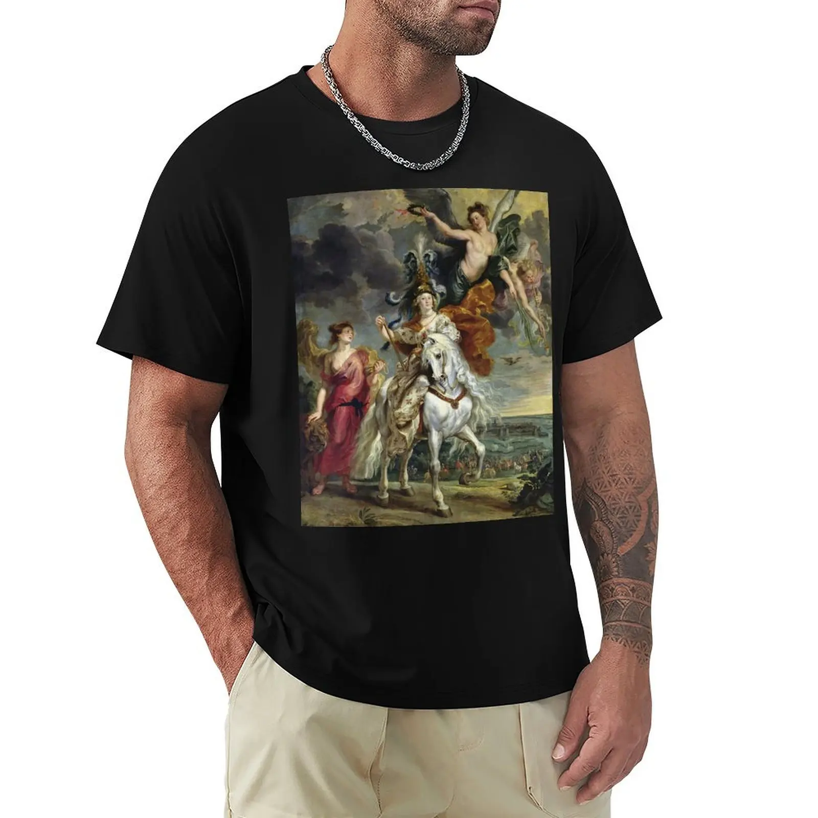 Peter Paul Rubens - The Victory at Jülich T-Shirt anime t shirts Blouse blanks funny t shirts men