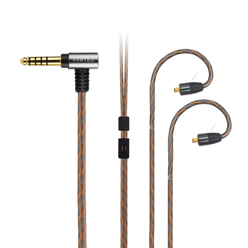 4.4 مللي متر متوازن OCC كابل الصوت لسماعات Astell & Kern AK T8ie MKII T9ie Xelento FENDER DXA1 FXA2 FXA5 FXA6 FXA7 FXA9 PRO #4