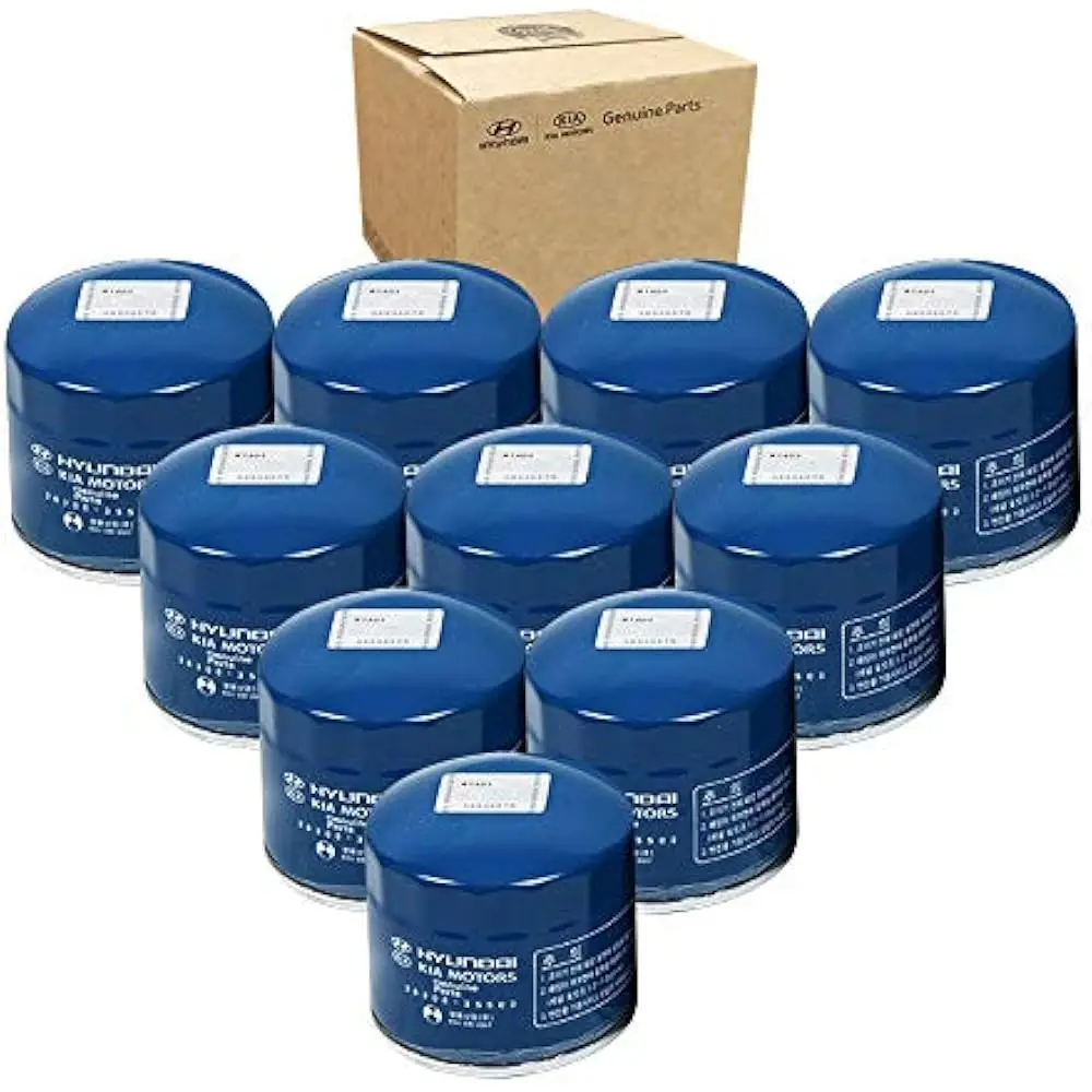 Genuine OEM Hyundai & Kia Oil Filter 26300-35505 (New Version of 35504) (10-pack)