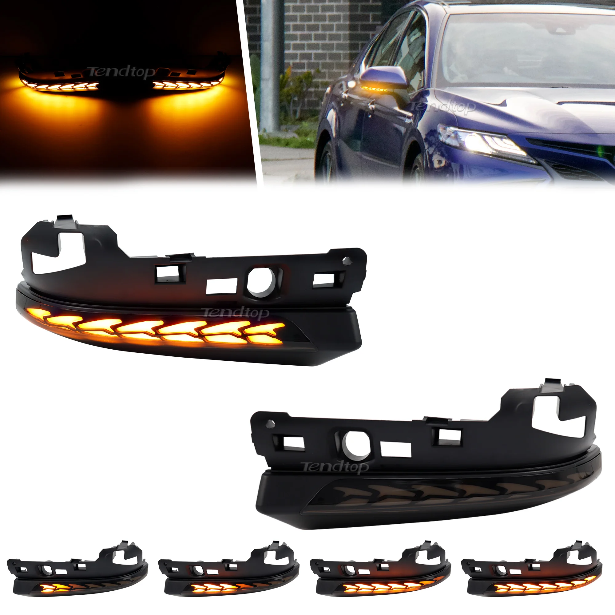 

LED Dynamic Amber Turn Signal Light Rear Review Lamp Repeater Blinker For Toyota Camry CHR Prius XW50 Prius PHV Avalon