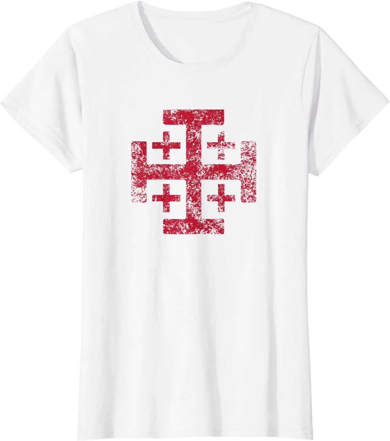 Jerusalem Cross | Knights Templar Men T-Shirt Short Sleeve Casual 100% Cotton O-Neck Summer TShirt