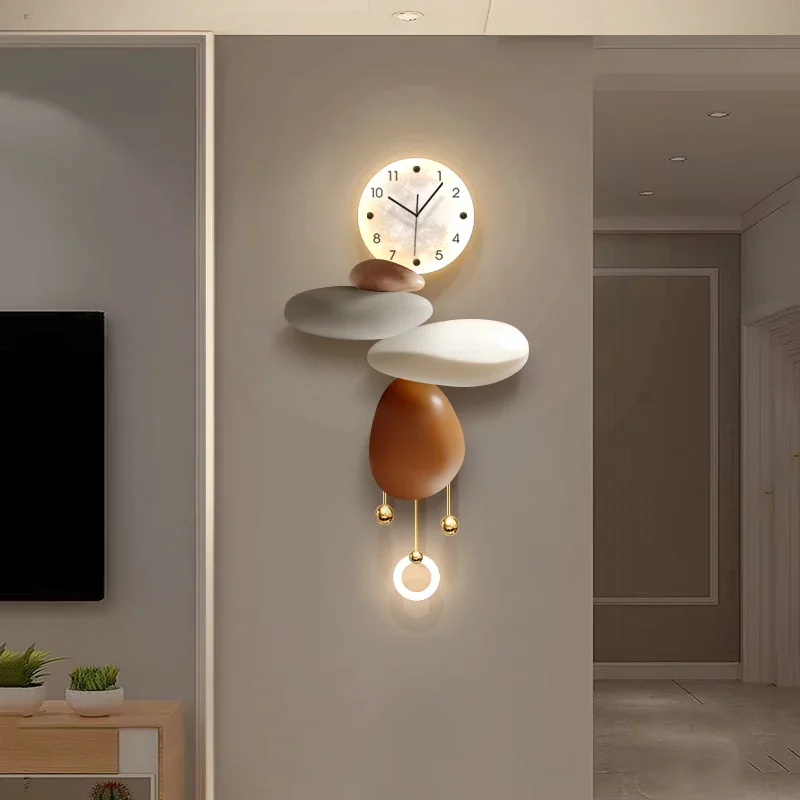 Bedrooms Simple Wall Watch Luminous Minimalist Fashion Nordic Wall Watch Creative AestheticRestaurant Reloj Room Decorations