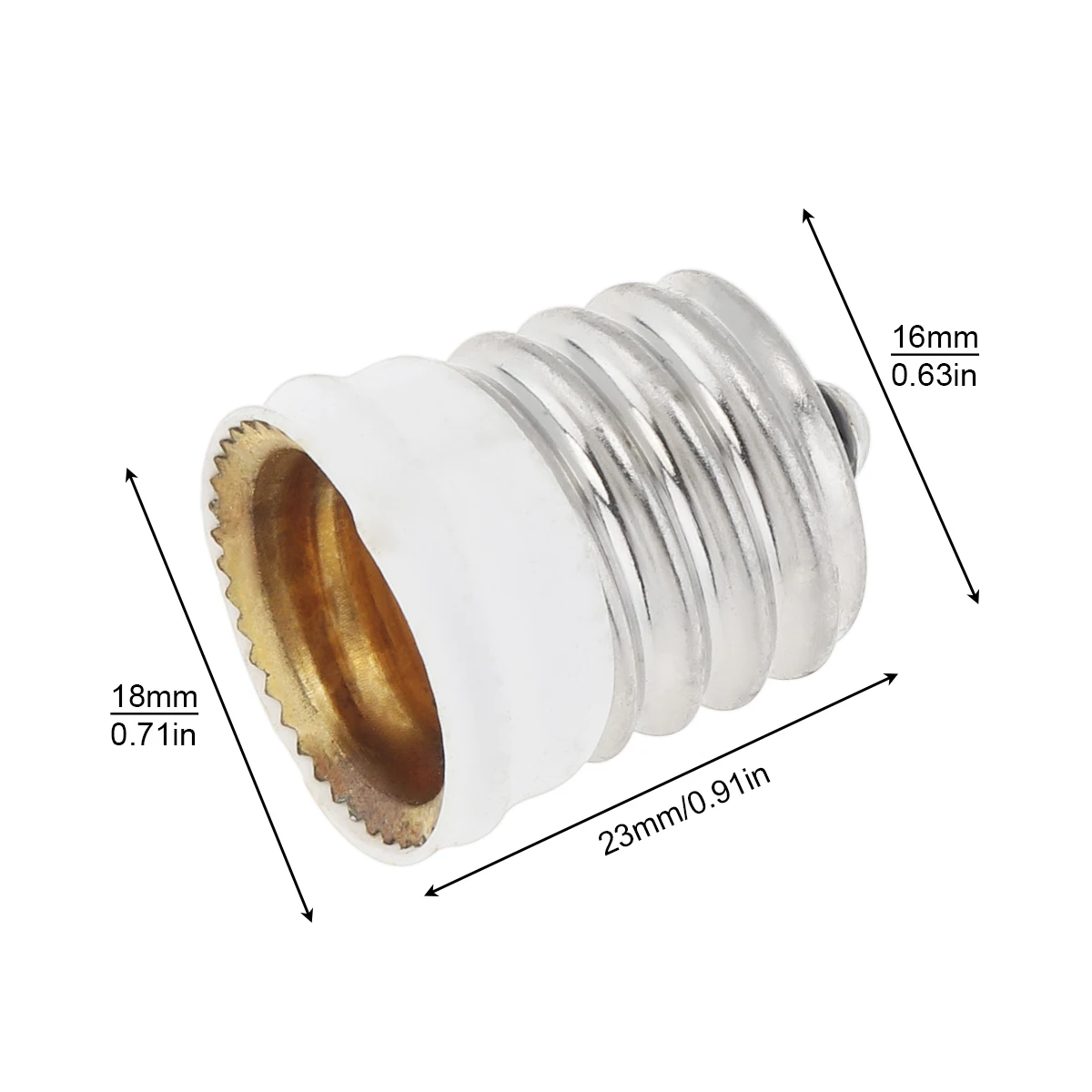 5pcs G24 G23 GU24 GU10 B22 to E26 E27 Lamp Base E26 E17 E12 to E14 Lamp Holder Converter Socket Adapter For LED Corn Bulbs Light