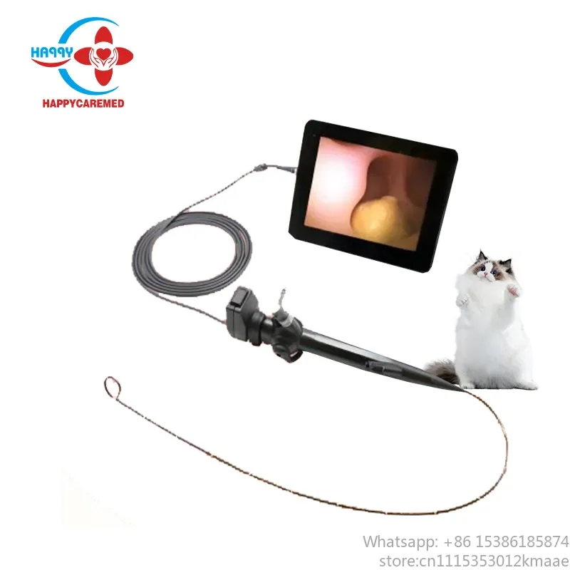 Vequyn HC-R028F Medical Video Endoscope — Gastroscope, Colonoscope & Veterinary Endoscopy System for Dogs and Pets