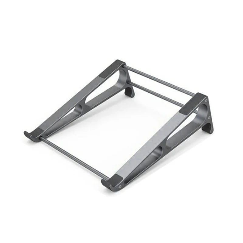 Suporte vertical para laptop destacável de alumínio 2 em 1, suporte de armazenamento para tablet, adequado para dispositivos de 10-17,4 polegadas, tamanho grande