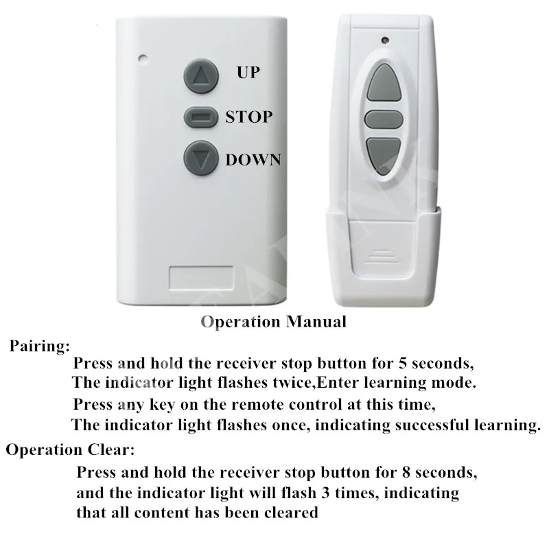 

2025 Новая обновленная версия, умный домашний помощник, универсальный пульт дистанционного управления, радиочастотный контроллер, триггер для экрана электрического проектора