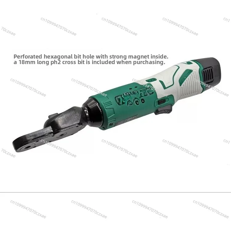 Ultra-thin Angular Two-way Screwdriver, Perforated Electric 90-degree Electric Wrench