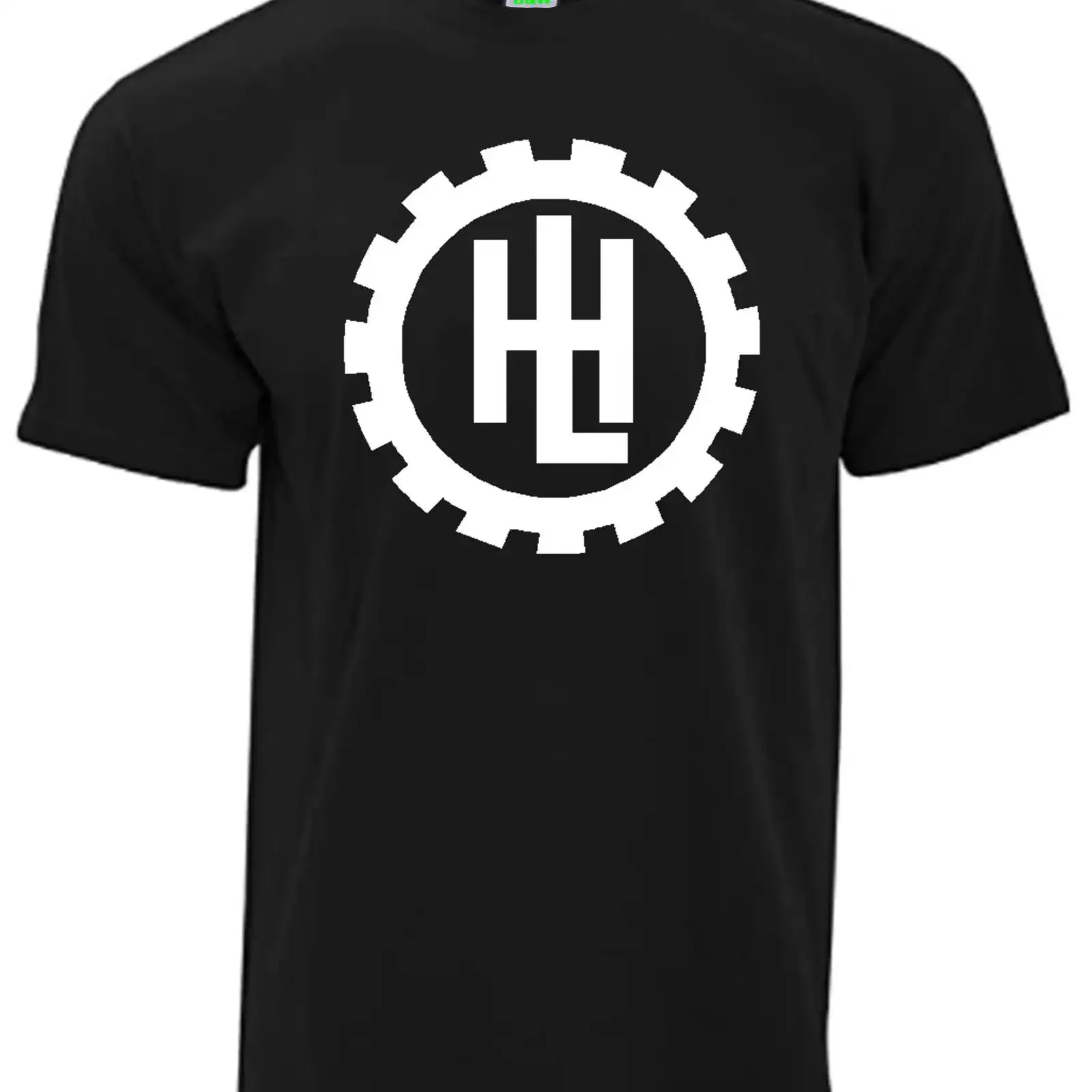 T Shirt Lanz Bulldog Heinrich Oldtimer Tractor Logo Men's  Round Collar vintage Washed designer clothes Casual Stylish Unisex