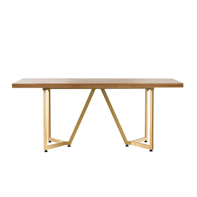 Solid wood dining simple dining chair combination household apartment dining table, restaurant cafe table and chair
