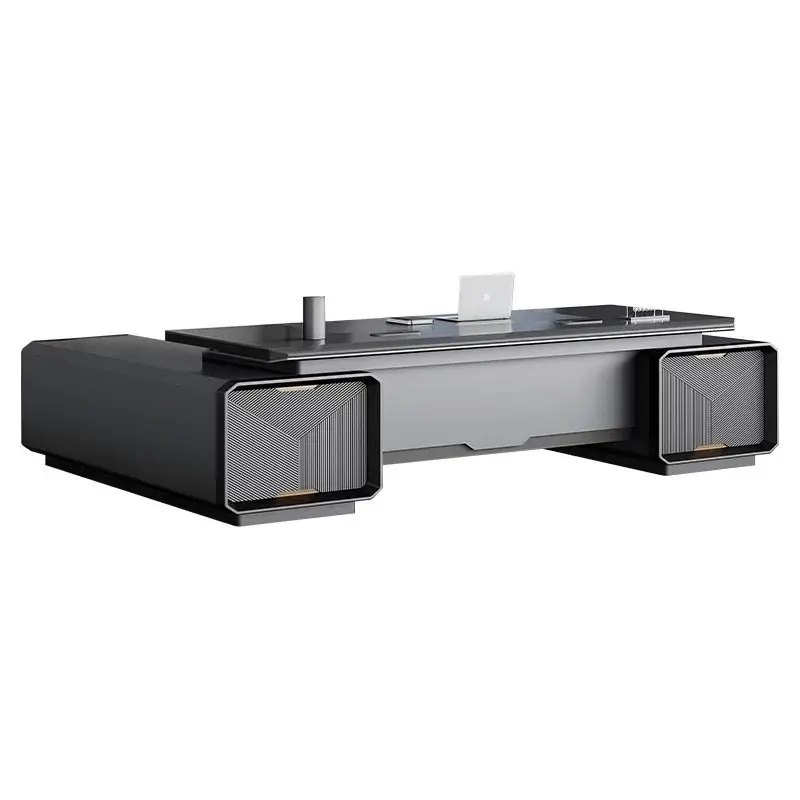 

*Technology Sense High-end President's Desk Simple Modern Design Material Office Desk Office Computer Desk