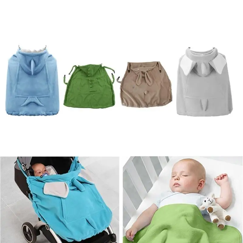 97BE Baby for الناقل غطاء مقنعين بسط عباءة متعددة الوظائف يندبروف الوليد رشاقته الدافئة غطاء عربة الأطفال