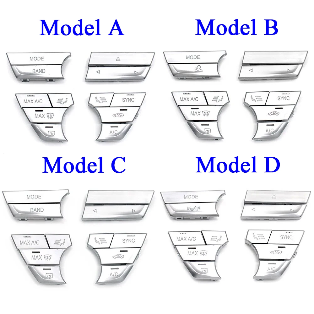 Araba accessobmw 12/Set Dash konsol AC hava firar kontrol itin BMW 5 7 serisi G30 G38 Push Push için düğme kapağı tuşları değiştirme