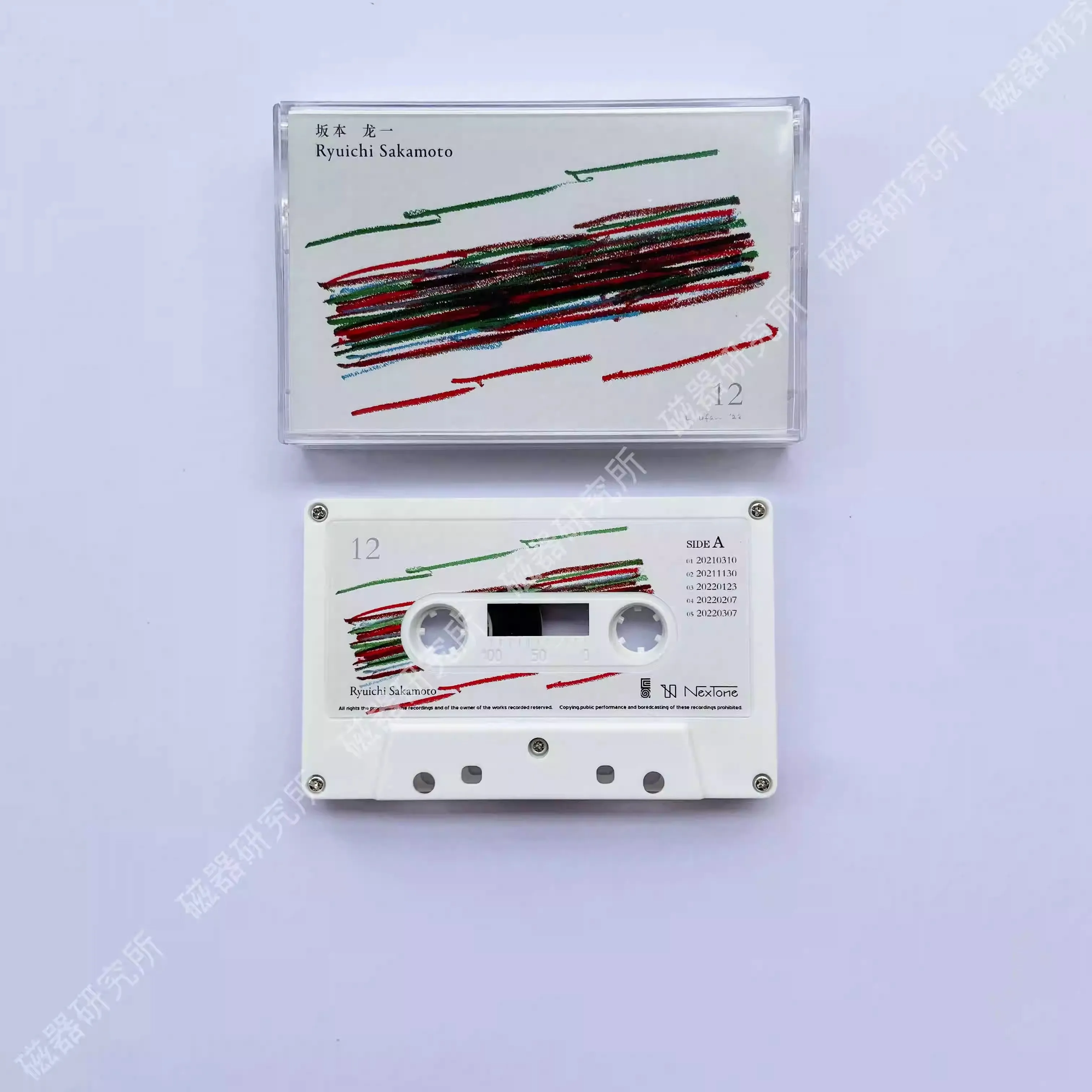 

Classic Ryuichi Sakamoto Music Tape《12》Album Cassettes Cosplay Music Recorder Walkman Car Recorder Soundtracks Box Collection