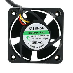 1pcs DC12V 1.38W MB40201VX-0000-G99 40*40*20MM 40mm Speed Signal case axial cooling fan for SUNON