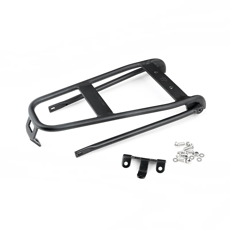 

H & H-Folding Bicycle Shelf for Brompton, Ultra Light Aluminium Alloy Mini Rear Goods, Q Type Version 5