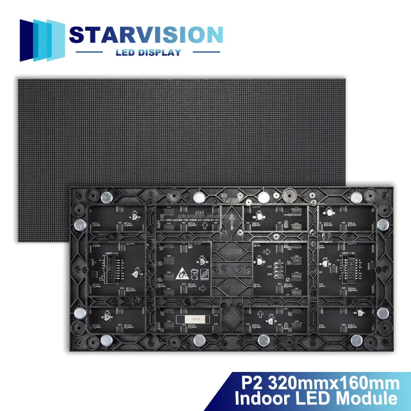 P2 Indoor LED Module 320x160mm HD Full Color LED Display Screen Module High Refresh