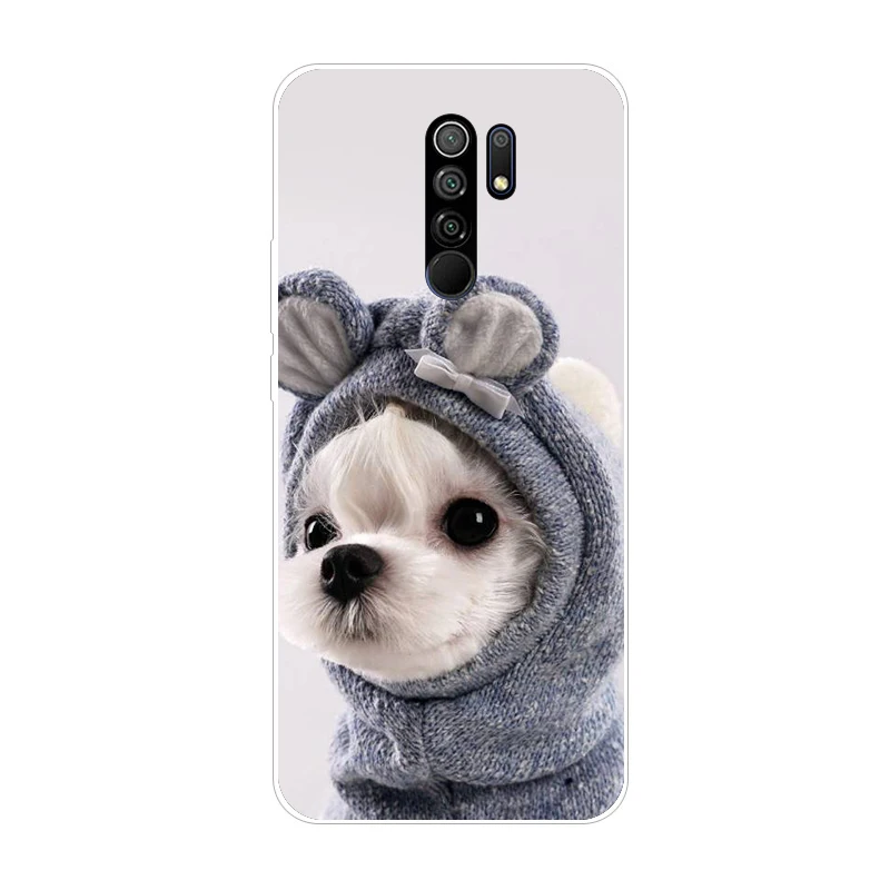 Silicone Case For Xiaomi Redmi 9 Case Soft TPU Fundas Phone Case For Xiaomi Redmi 9 Redmi9 Case Back Cover Shell Coque Bumper